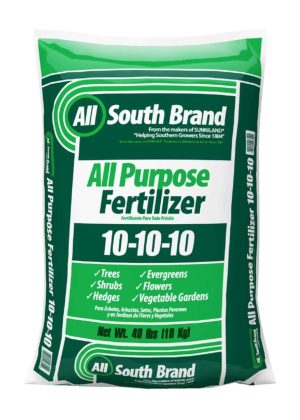 All South Brand 10-10-10 All-Purpose Lawn Fertilizer For All Grasses